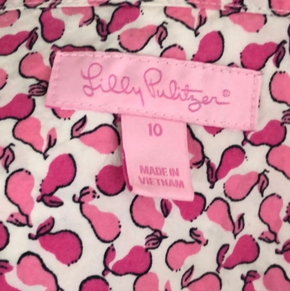 Lilly Pulitzeer Ruffle Blouse - Picture 3 of 4